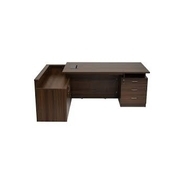 HARLISON Executive Table with One side pedestal unit and E.R.U