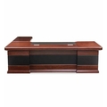 Wood Square Executive Table with One side pedestal unit and E.R.U