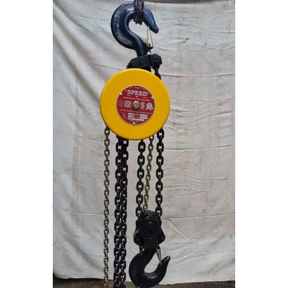 SPEED Hand Operated Chain Pulley Block, Warranty 2 year