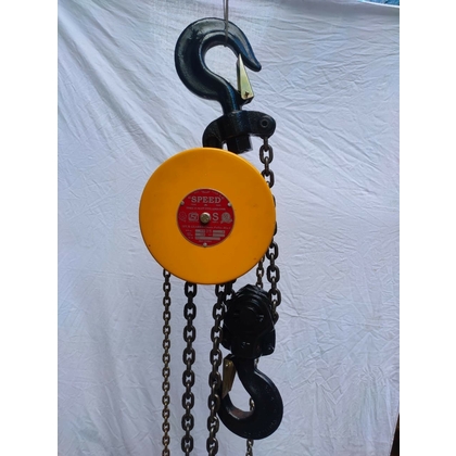 SPEED Hand Operated Chain Pulley Block, Warranty 2 year