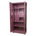 STEEL FIT--STEEL FIT INTERIORS Almirah Steel wardrobe(having cloth hanging provision)