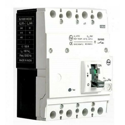 L & T 100A 4 Pole 18 KA Molded Case Circuit Breakers (Mccb)