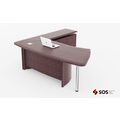 SOS Executive Table with Both side pedestal unit