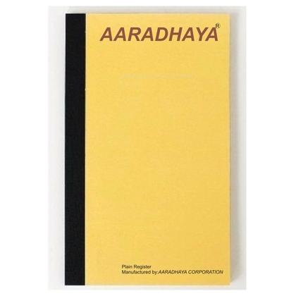 AARADHAYA DESPATCH REGISTER Diaries-printed-plain- register- 400 Pages