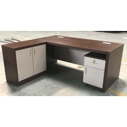 EEKAKSHARA Executive Table with One side pedestal unit and E.R.U