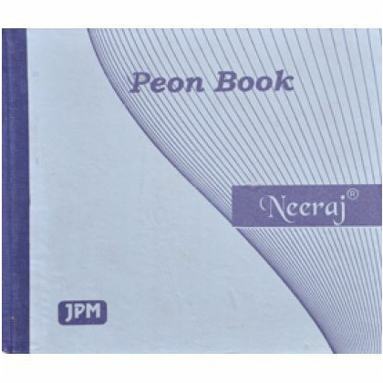 NEERAJ PEON BOOK Diaries-printed-plain- register- 100 Pages