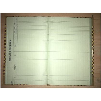 NEERAJ DESPATCH REGISTER Diaries-printed-plain- register- 400 Pages