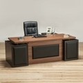 mansarover Executive Table with Both side pedestal unit