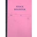 Unbranded STOCK REGISTER Diaries-printed-plain- register- 200 Pages