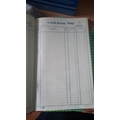 Jindal CASH BOOK REGISTER Diaries-printed-plain- register- 350 Pages