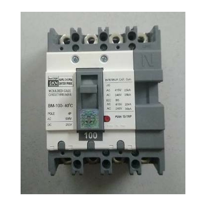 BENTEX-SKN 100A 4 Pole 35 KA Molded Case Circuit Breakers (Mccb)