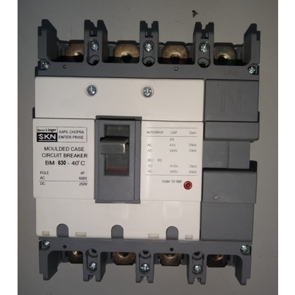 BENTEX-SKN 630A 4 Pole 50 KA Molded Case Circuit Breakers (Mccb)