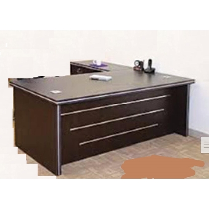 WILSON FURNITURE Executive Table with One side pedestal unit and E.R.U