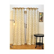 Unbranded Silk Geomatric Door Curtains