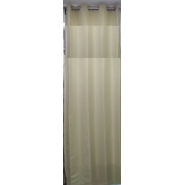 Zeneeze Decor Polyster Plain Door Curtains