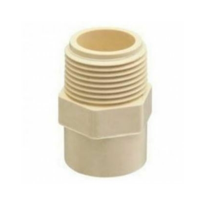 Finolex Pipes 20 mm dia Male adapter plastic threaded