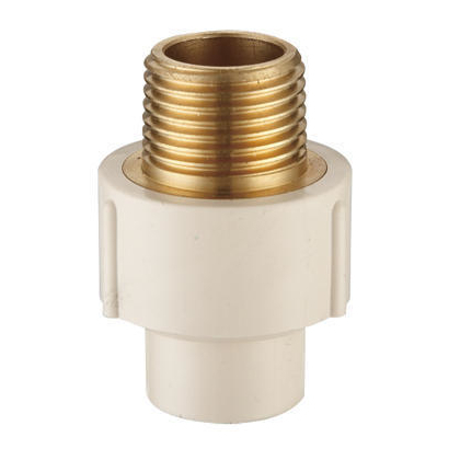 FLOWLIFE 25 mm dia Male thread adapter(brass insert)