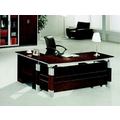 DELITE HI TECH Executive Table with One side pedestal unit and E.R.U