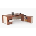 DELITE HI TECH Executive Table with One side pedestal unit and E.R.U