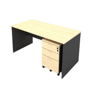 DELITE HI TECH Executive Table with One side pedestal unit