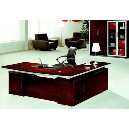 DELITE HI TECH Executive Table with One side pedestal unit and E.R.U