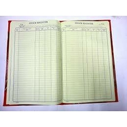 classic STOCK REGISTER Diaries-printed-plain- register- 400 Pages