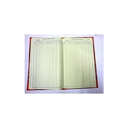 classic STOCK REGISTER Diaries-printed-plain- register- 400 Pages