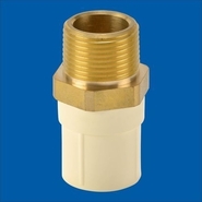 Unbranded NA mm dia Male adapter brass threaded