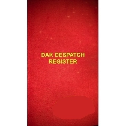 Rising sun DESPATCH REGISTER Diaries-printed-plain- register- 400 Pages