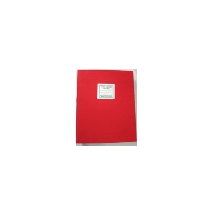 SHAH BHARAT MAHARANIDAS PAY BILL REGISTER Diaries-printed-plain- register- 220 Pages