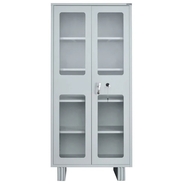 CARVIL Almirah Steel with Glass door