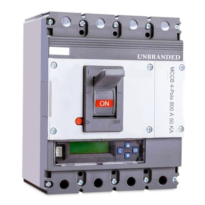 Unbranded 800 A 4 Pole 50 KA Molded Case Circuit Breakers (Mccb)