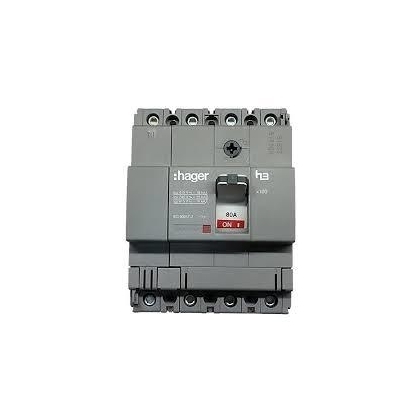 Hager 400A 4 Pole 50 KA Molded Case Circuit Breakers (Mccb)