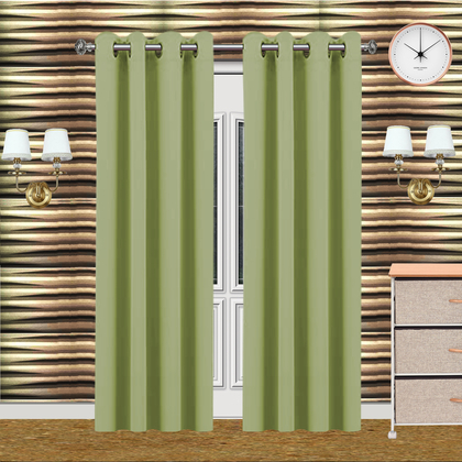 Unbranded Polyster Plain Door Curtains