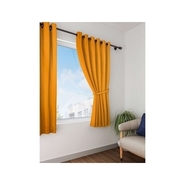 Unbranded Cotton Plain Door Curtains