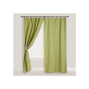 Unbranded Silk Plain Door Curtains