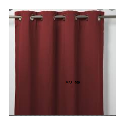 Unbranded Polyster Plain Door Curtains