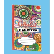 capital PLAIN REGISTER Diaries-printed-plain- register- 100 Pages