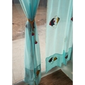 A DECORE Cotton Floral Door Curtains