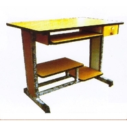 HITECH-METAL 915 millimeter X 760 millimeter (mm LxD) Executive Computer Table