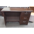 mc brown Executive Table with One side pedestal unit