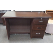 mc brown Executive Table with One side pedestal unit