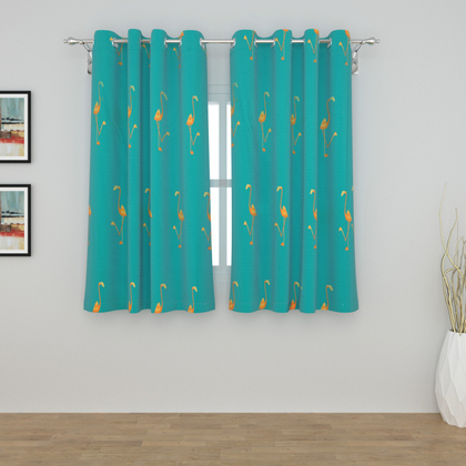 Unbranded Silk Plain Door Curtains