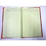 ABD STOCK REGISTER Diaries-printed-plain- register- 498 Pages