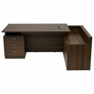 SB Collection Executive Table with One side pedestal unit and E.R.U