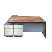 jmd Executive Table with One side pedestal unit and E.R.U