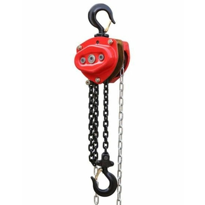 Unbranded Hand Operated Chain Pulley Block, Warranty 2 year