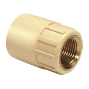 FLOWKEM 15 mm dia Female adapter brass threaded