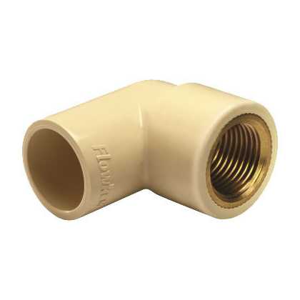 FLOWKEM 15 mm dia Elbow 90°(brass)