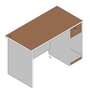 geeken 1220 millimeter X 610 millimeter (mm LxD) Executive Computer Table